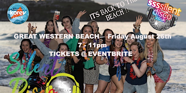 SILENT DISCO ON THE BEACH - GREAT WESTERN NEWQUAY