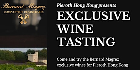 Bernard Magrez Exclusive Wine Tasting primary image