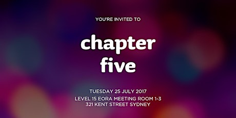 Chapter 5 – Sydney primary image