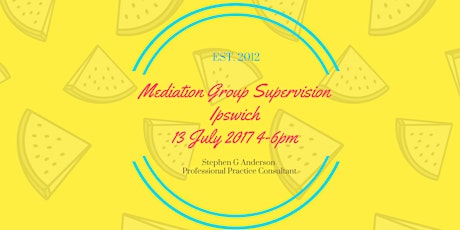 Family Mediation Group Supervision 13 July primary image