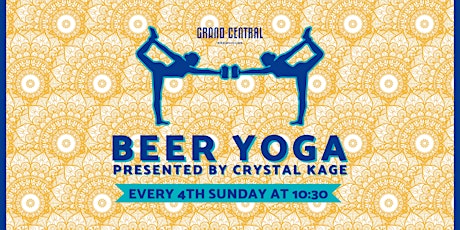 Beer Yoga presented by Crystal Kage