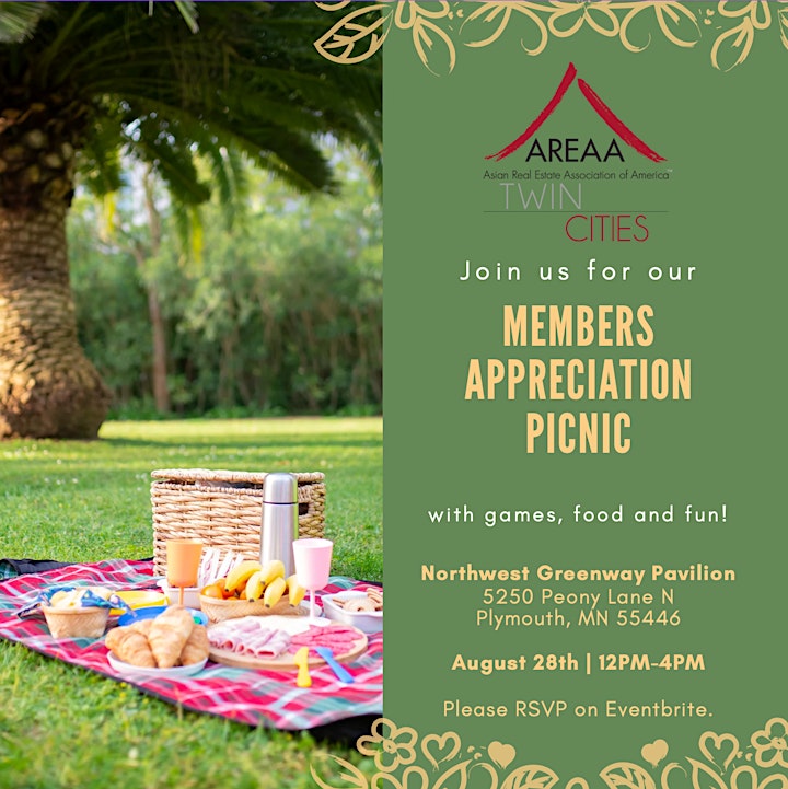 AREAA Twin Cities  Members Appreciation Picnic image