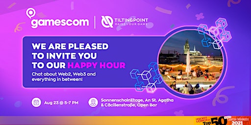 Tilting Point Happy Hour at Gamescom- Let's cheers and chat!