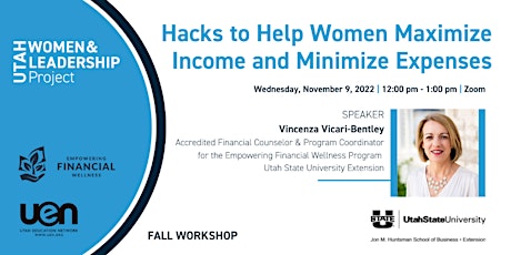 Hacks to Help Women Maximize Income and Minimize Expenses