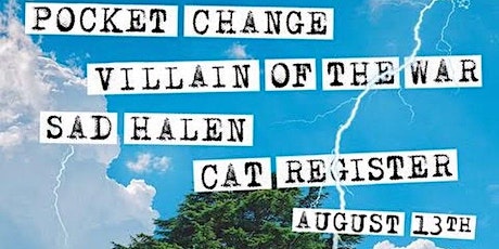 Pocket Change, Villain Of The War, Sad Halen, Cat Register primary image