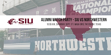 Alumni Watch Party - SIU v Northwestern