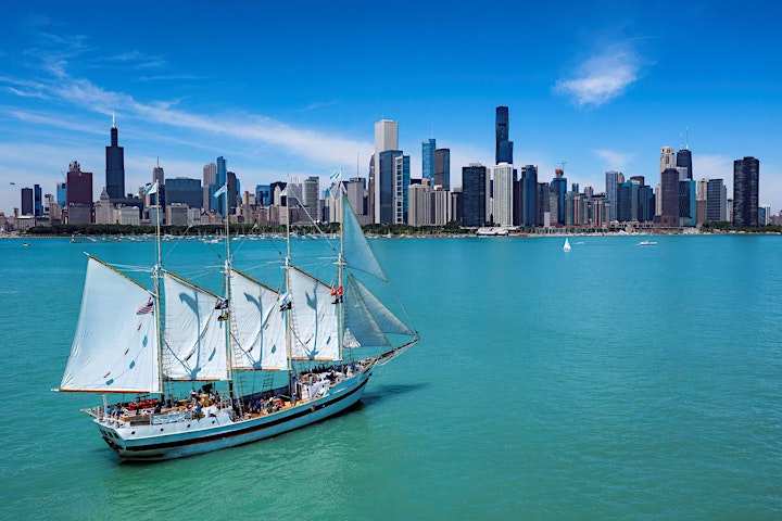 Special National Rum Day Sailing on 148' Tall Ship Windy. Navy Pier. Aug 16 image