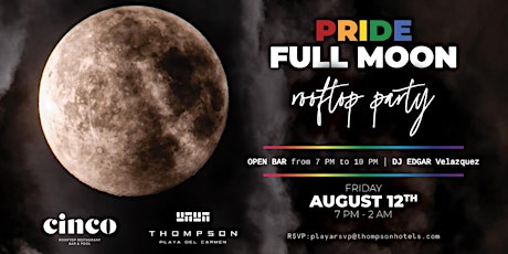 Pride Full Moon Rooftop Party