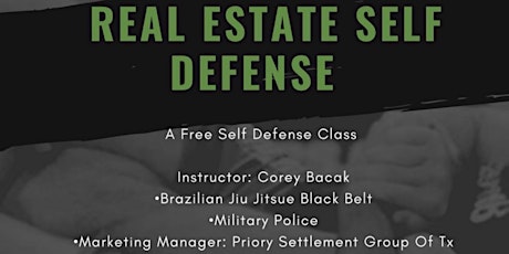 Real Estate Self Defense Class