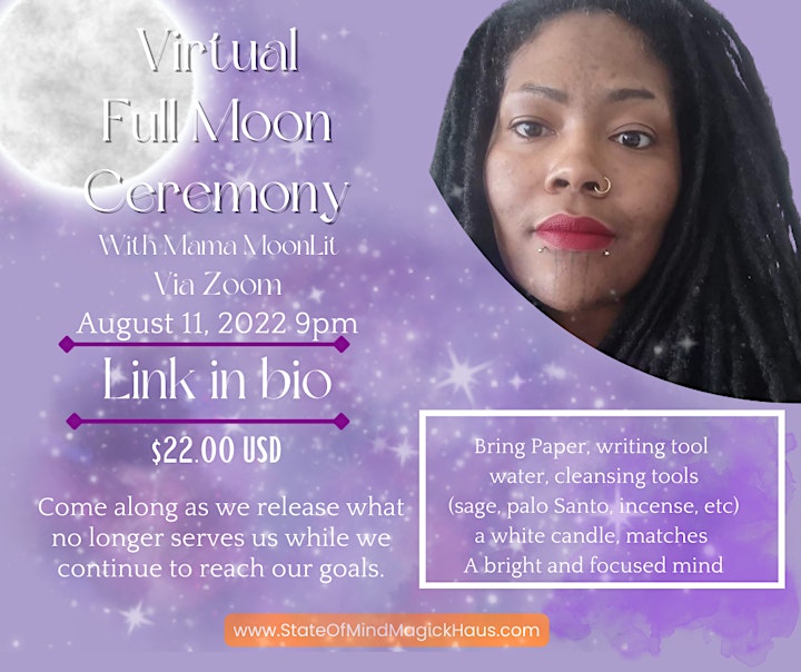 August Full Moon Ceremony image