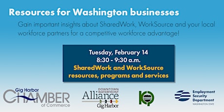 SharedWork Program and WorkSource Resources, programs and services