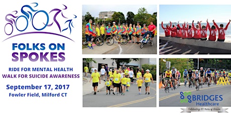Folks on Spokes Ride For Mental Health and Suicide Awareness Walk primary image