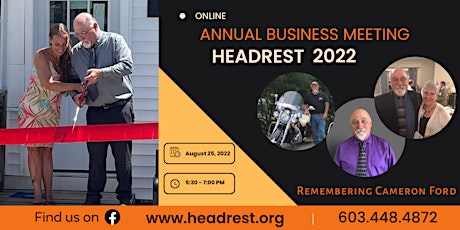 Headrest Annual Meeting - Remembering Cameron Ford