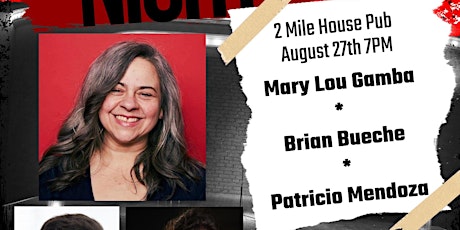 Comedy Night at the 2 Mile House Pub and Eatery with Mary Lou Gamba!