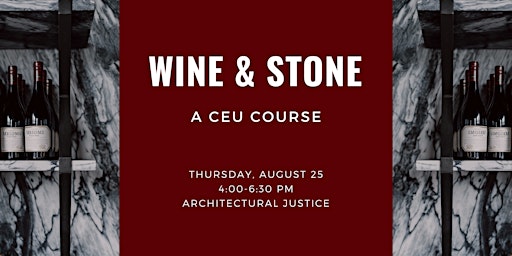 Wine & Stone CEU