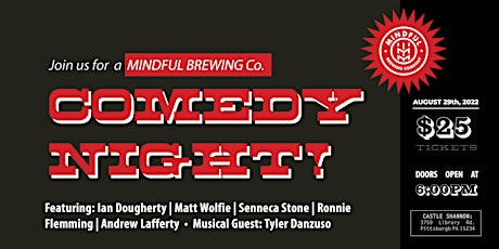 A Mindful Brewing Co. Comedy Night!
