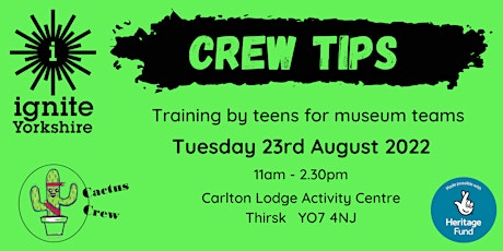 CREW TIPS - Teen-led training on how to attract and welcome young visitors