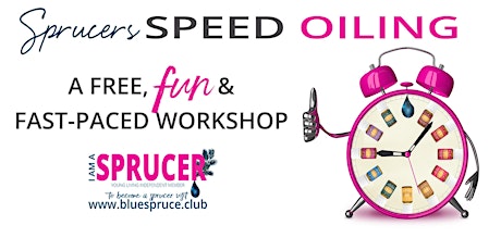 KITCHENER WATERLOO AREA | Sprucers Speed Oiling | A Free, Fun & Fast-Paced Workshop primary image