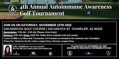 4th Annual Autoimmune Awareness Golf Tournament