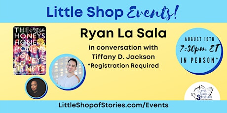 Ryan La Sala In Conversation With Tiffany D. Jackson!