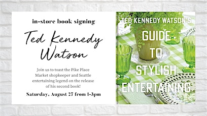 Ted Kennedy Watson Book Signing