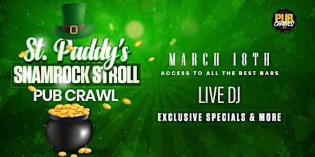 Youngstown Shamrock Stroll St Patrick's Day Weekend Bar Crawl