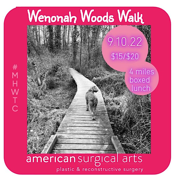 Wenonah Woods Walk Sponsored by American Surgical Arts image