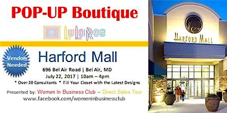 MD Vendors Needed for LuLaRoe Multi-Consultant Pop-Up Boutique July 22, 2017 primary image