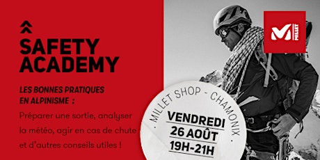 Millet Safety Academy été - Millet Shop Chamonix