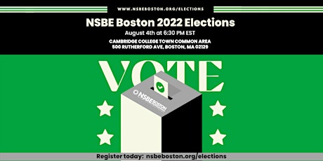 NSBE Boston Elections & Membership Meeting primary image