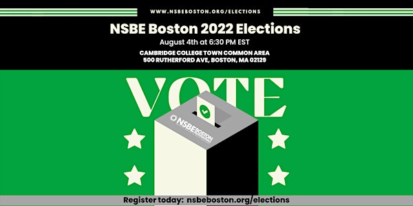NSBE Boston Elections & Membership Meeting