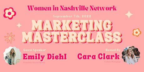 Women in Nashville Network: Marketing Masterclass!