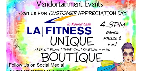 Customer Appreciation Event at LA Fitness in Round Lake!  primary image