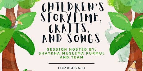 Children’s  Storytime,  Crafts,  and Songs