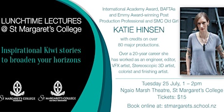 Lunchtime Lecture: Katie Hinsen primary image