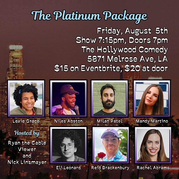 Comedy Show - The Platinum Package image