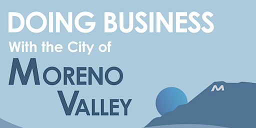 Doing Business With the City of Moreno Valley