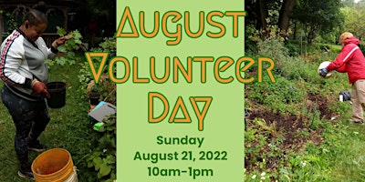 August Volunteer Day