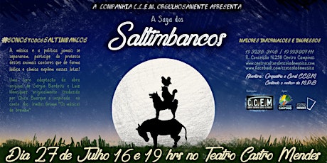 Imagem principal do evento Musical A Saga dos Saltimbancos 
