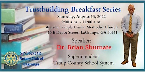 Trustbuilding Breakfast Series Focus on Education