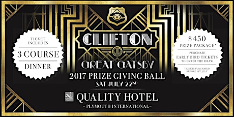 The Clifton Rugby Club Prize Giving Ball 2017 primary image