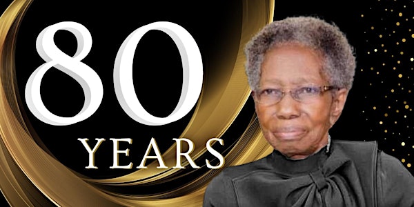 Mother Willie Lewis's 80th Birthday Celebration