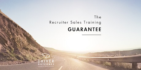 Recruiter Sales Training - August