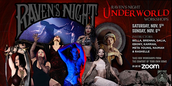 Raven's Night 2022 Workshops • On-Line