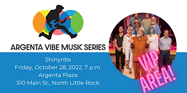 Argenta Vibe Music Series: Shinyribs VIP Passes