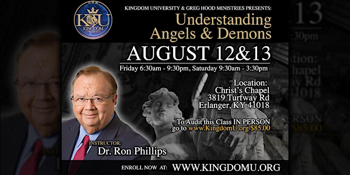 Understanding Angels & Demons - Dr Ron Phillips @ Kingdom U -  Erlanger, KY image