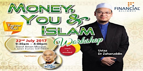 Money,You and Islam Workshop LIVE via SKYPE 2017 primary image