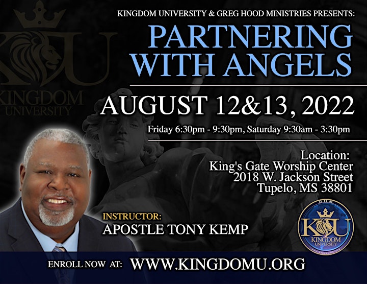 Partnering with Angels - Apostle Tony Kemp @ Kingdom U -  Tupelo, MS image