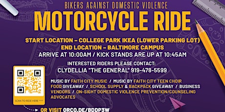 Dee's House of Hope Bikers Against Domestic Violence Ride/ Community Day