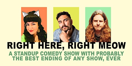 Right Here Right Meow – Stand Up Comedy Night
